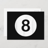 8ボールプールホールティー、シャークラバーギフト シーズンポストカード (正面/裏面)