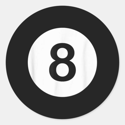 8ボールプールホールティー、シャークラバーギフト ラウンドシール (正面)