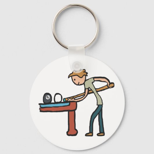 8ボールプール キーホルダー (正面)