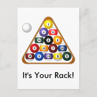 8ボールラックポストカード ポストカード