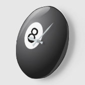 8ボール時計 ラージ壁時計 (傾斜)