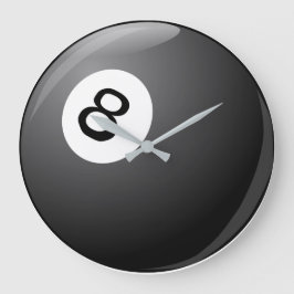 8ボール時計 ラージ壁時計