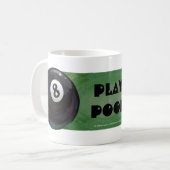 8ボール コーヒーマグカップ (正面左)