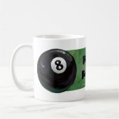 8ボール コーヒーマグカップ (左)