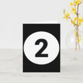 8ボール 2 ビリヤード 衣装 ハロウィン グループ 男女 カード (黄色い花)