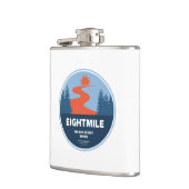 8マイルワイルドシーニックリバーコネチカット フラスク (左)