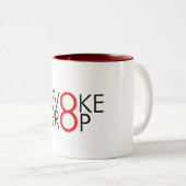 8マグを取り消して下さい ツートーンマグカップ (正面右)