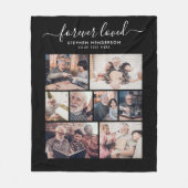 8モダン-Photoコラージュの献上品が永遠に愛された フリースブランケット (正面)