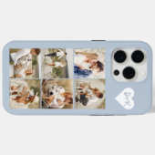 8モノグラムの枚の写真のグパーソナライズされたラリア Case-Mate iPhoneケース (裏面 (横))