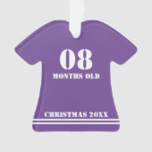 8ヶ月クリスマス オーナメント (正面)