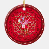 8人の女中Aの搾り出すこと セラミックオーナメント (裏面)