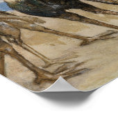 8人の踊り女性が鳥の体 ポスター (角)