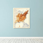 8人口1850 キャンバスプリント (インサイチュ (ウッドフロア))