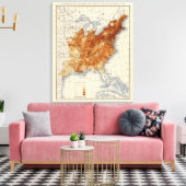 8人口1850 キャンバスプリント (インサイチュ (リビング))