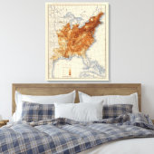 8人口1850 キャンバスプリント (インサイチュ (寝室))