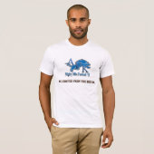 8以下のCfyfl Apopkaのライオンの強大なダニ Tシャツ (正面フル)