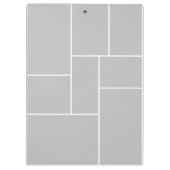 8写真のコラージュのクリップボード クリップボード (裏面)