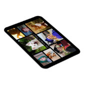 8写真テンプレートコラージフレキシブルフォトマグネット マグネット (右側)