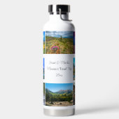 8写真テンプレートパーソナライズ文字真空シール ウォーターボトル (左面)