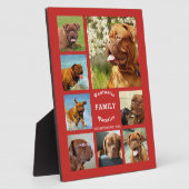 8写真ファミリーフォト✨カスタム思い出 フォトプラーク (側面)