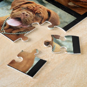 8写真ファミリーフォト✨クリスマスコラージュカスタム ジグソーパズル (側面)