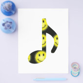 8分音符ハッピー顔大型2010 チラシ (シングル)