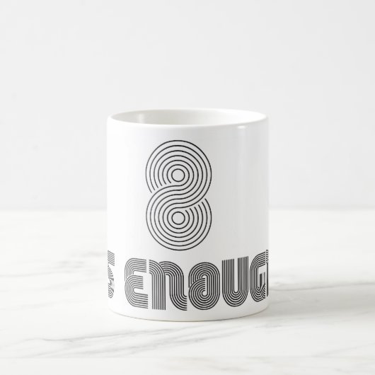 8十分なマグはあります コーヒーマグカップ (中央)