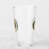 8周年結婚大ブロンズメダリオン タンブラーグラス (左)