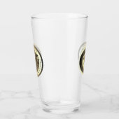 8周年結婚大ブロンズメダリオン タンブラーグラス (右)