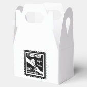 8周年結婚記念品伝統的ブロンズ フェイバーボックス (オープン)