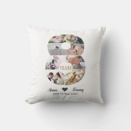 8周年結婚記念日 クッション