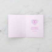 8周年結婚記念日 8年間の愛のカード カード (内部)