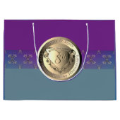 8周年記念結婚銅エンブレム抱き枕 ラージペーパーバッグ (正面)