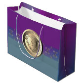 8周年記念結婚銅エンブレム抱き枕 ラージペーパーバッグ (正面アングル)