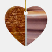 8周年記念、銅器、陶芸ハート記念 セラミックオーナメント (裏面)