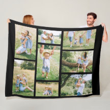 8家族の写真コラージュ自分で作成