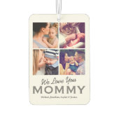 8家族の写真ママ空気フレッシュナー カーエアーフレッシュナー (裏面)