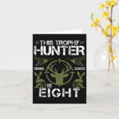 8年オールド誕生日狩りダックディアハンター8th B カード (黄色い花)