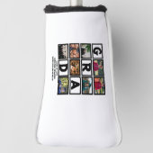 8年カスタムの卒業生の写真集 ゴルフヘッドカバー (回転90)