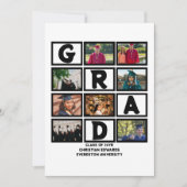 8年カスタムの卒業生の写真集 シーズンカード (正面)