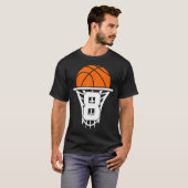 8年バスケットボール8誕生日 Tシャツ (正面フル)