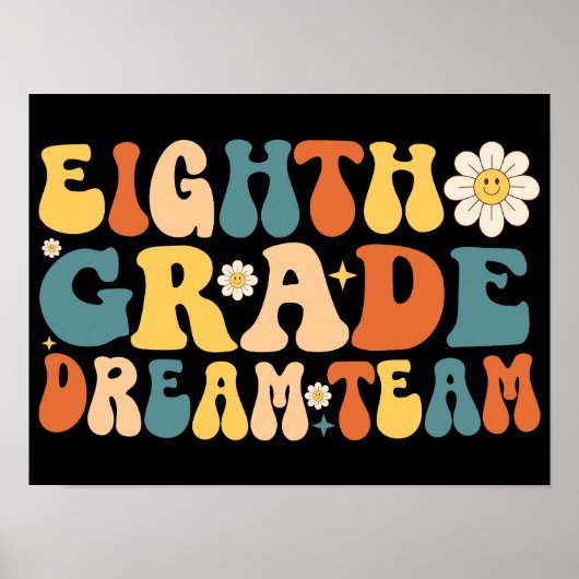 8年生のドリームチーム ポスター (正面)