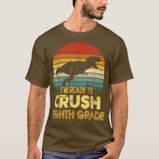 8年生の新学期Dinを粉砕する Tシャツ