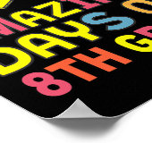 8年生ソフトプレーヤーの日100人スチューデン ポスター (角)