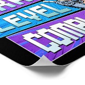 8年生レベルの最終日の卒業ボー完了 ポスター (角)