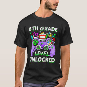 8年生レベルの非ロックトップゲーマーコントローラーkid tシャツ