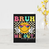 8年生8年生の卒業Clを出た カード (黄色い花)