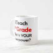 8年生 コーヒーマグカップ (正面左)