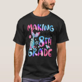 8年生 フィッシュテール タイダイ リバーシブルTバック Tシャツ (正面)