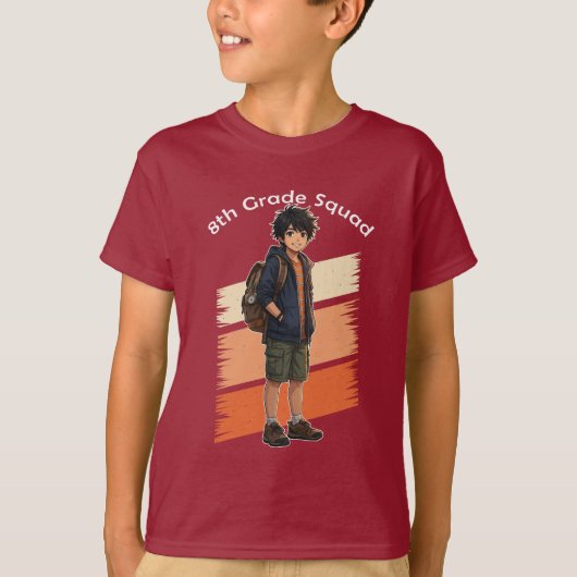 8年生 Tシャツ (正面)
